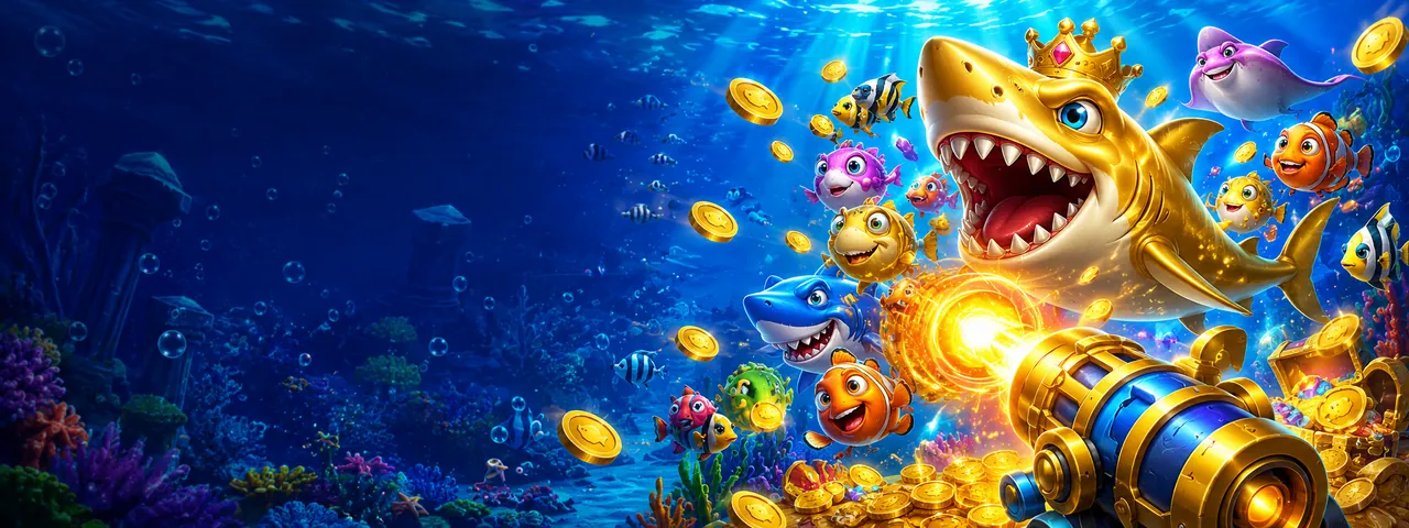 เกมยิงปลาออนไลน์ 123PLAY ภาพคมชัด โบนัสแตกบ่อย