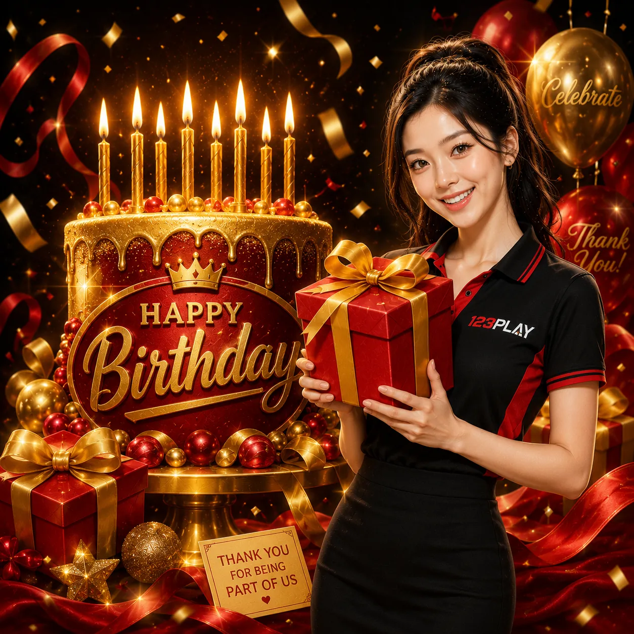 โปรโมชั่นวันเกิด รับฟรี 1000 บาท 123PLAY